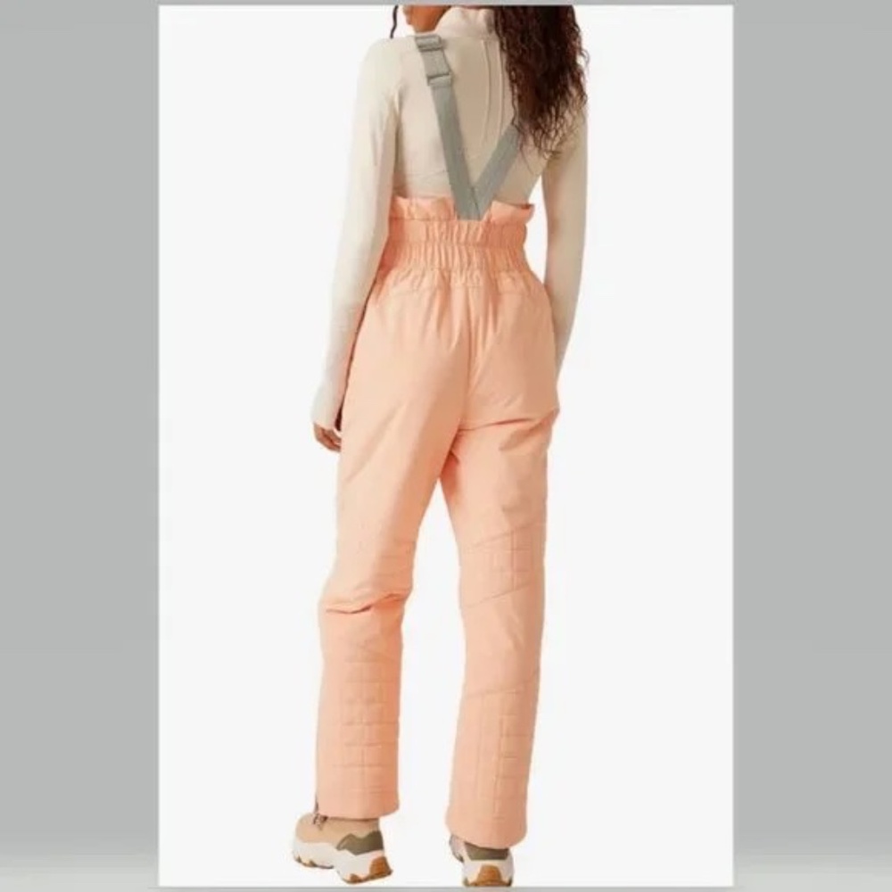 Free People Movement  Small All Prepped Ski Bib & Jacket set Winter melon - Picture 5 of 12